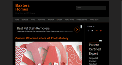 Desktop Screenshot of baxterspaintedpasture.com